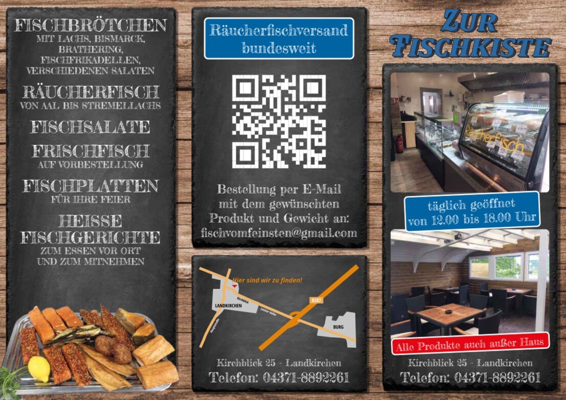 Flyer Zur Fischkiste Übersicht
