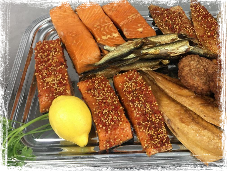 Fischplatte für Feiern und Jubiläum