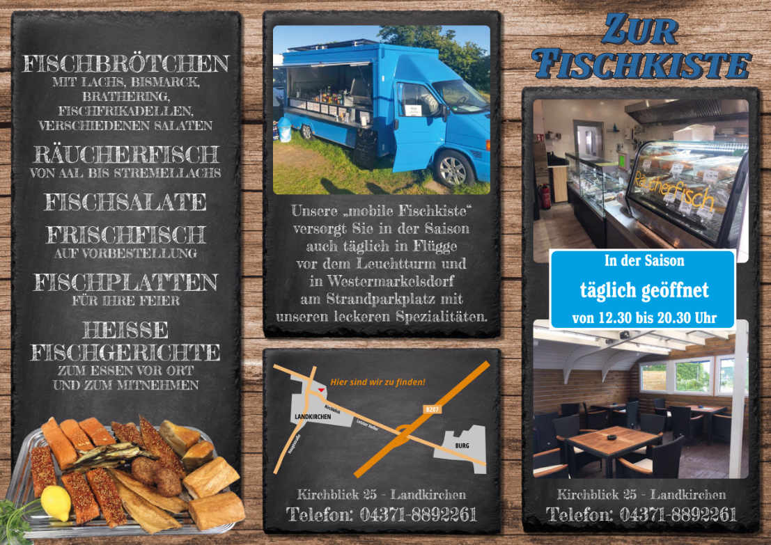 Flyer Zur Fischkiste Übersicht