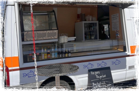 Leuchtturm Fehmarn Fischbrötchen